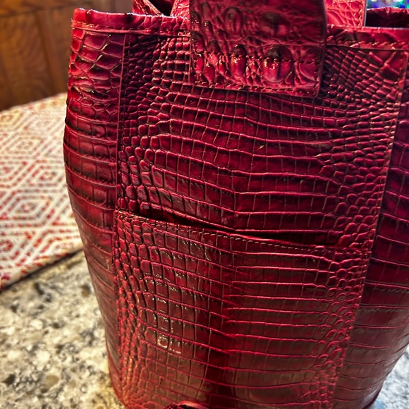 NWT. Brahmin MADDIE in Pomegranate Melbourne Leather - Picture 3 of 7